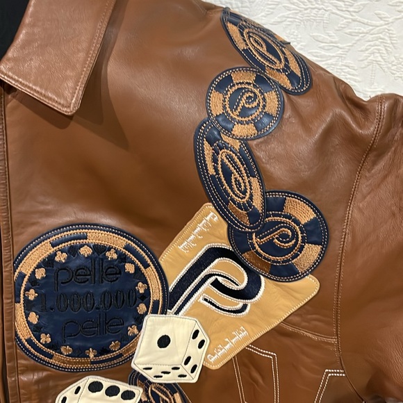 Vintage Designer Pelle Pelle leather jacket, size 58 - Picture 7 of 16